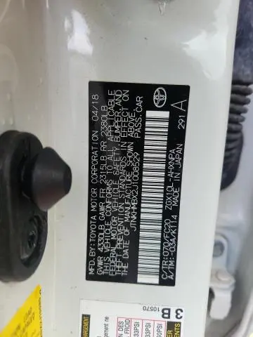 2018 TOYOTA C-HR XLE  