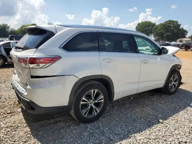 2016 TOYOTA HIGHLANDER XLE  