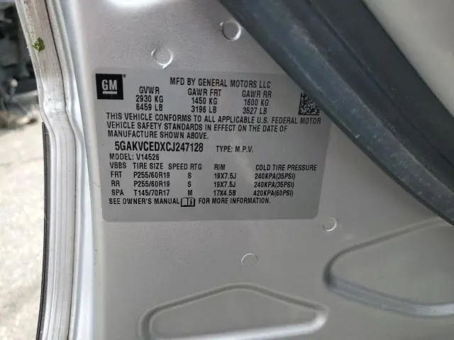 2012 BUICK ENCLAVE   