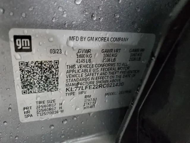 2024 CHEVROLET TRAX LS  