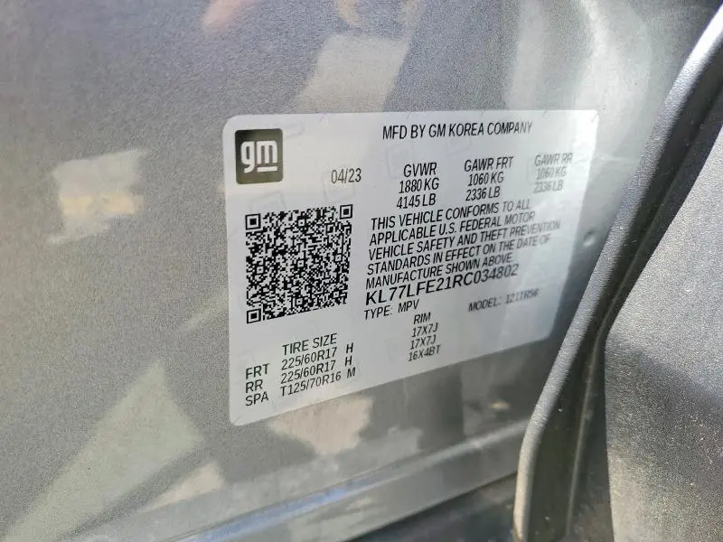 2024 CHEVROLET TRAX LS  