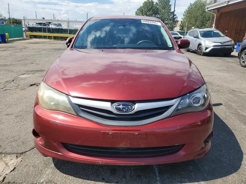 2011 SUBARU IMPREZA 2.5I  
