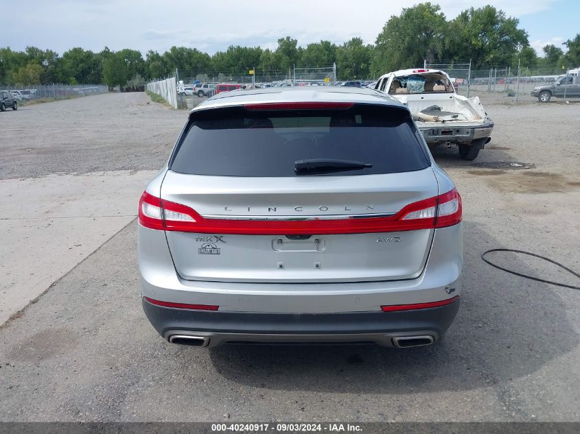 2018 LINCOLN MKX RESERVE