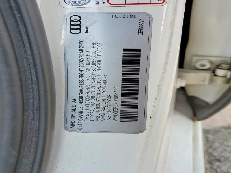 2013 AUDI A6 PREMIUM  