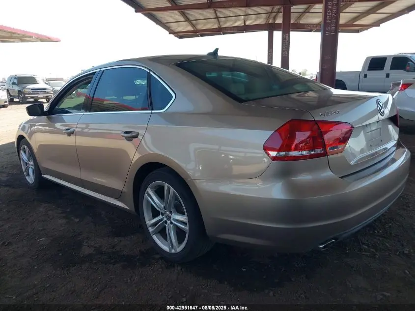 2015 VOLKSWAGEN PASSAT 2.0L TDI SE