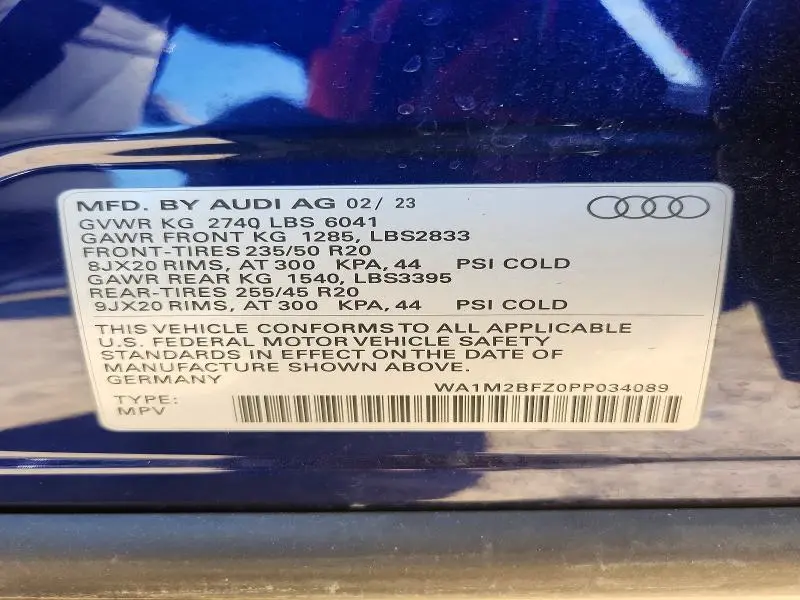 2023 AUDI Q4 E-TRON PRESTIGE  