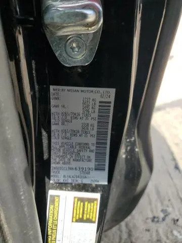 2024 NISSAN FRONTIER S  