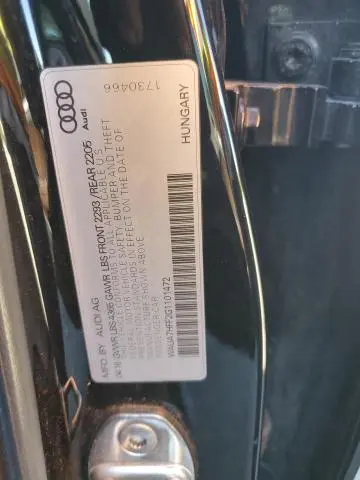 2016 AUDI A3 PREMIUM  