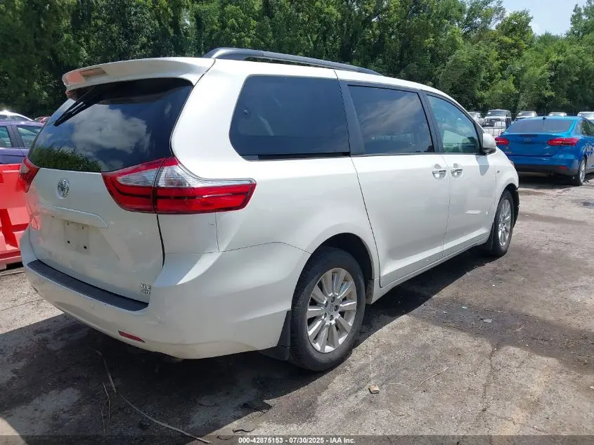 2016 TOYOTA SIENNA XLE 7 PASSENGER