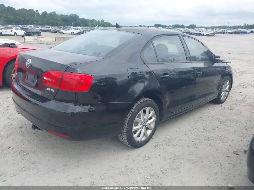 2011 VOLKSWAGEN JETTA 2.5L SE