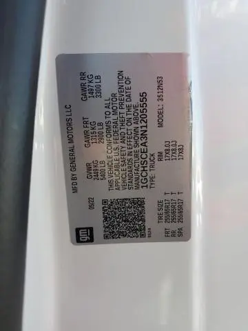 2022 CHEVROLET COLORADO LT  