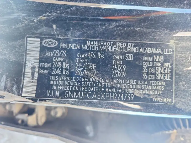 2023 HYUNDAI TUCSON SEL  