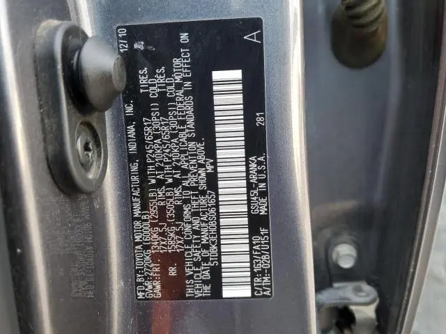 2011 TOYOTA HIGHLANDER BASE  