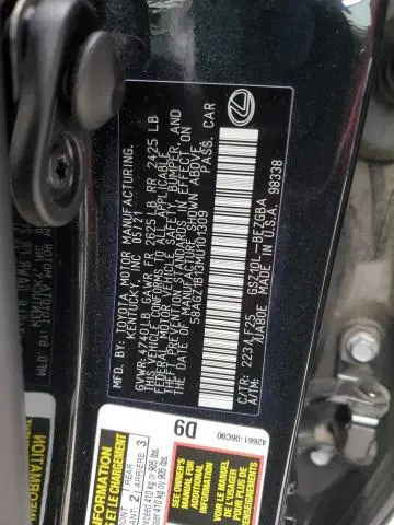 2021 LEXUS ES 350 BASE  