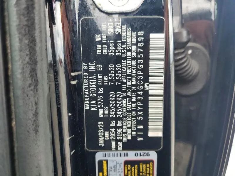 2023 KIA TELLURIDE LX  