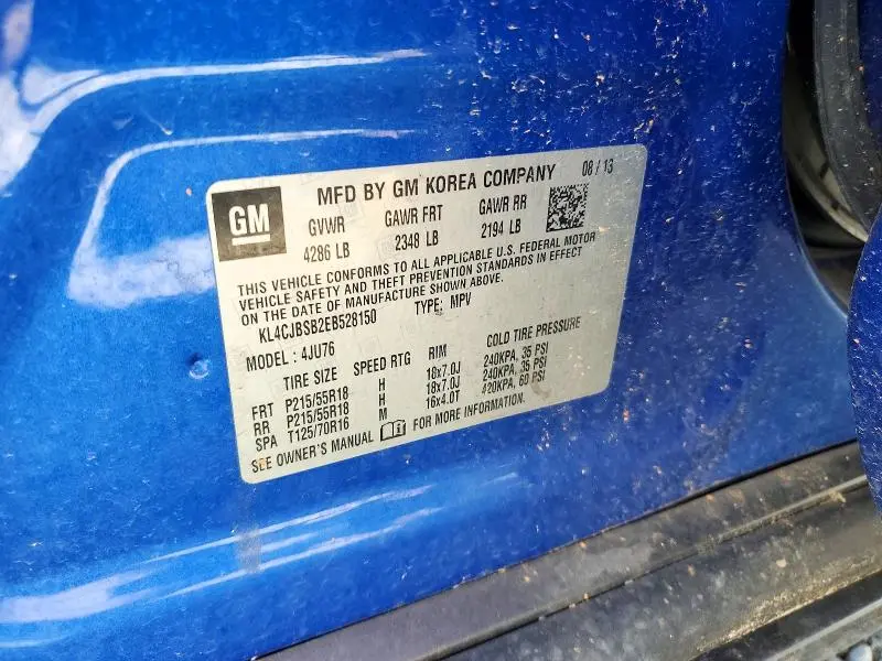 2014 BUICK ENCORE CONVENIENCE  
