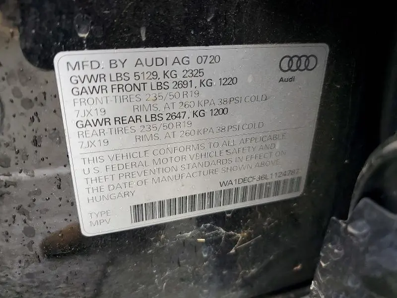 2020 AUDI Q3 PREMIUM S LINE  