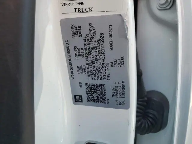 2024 CHEVROLET COLORADO   