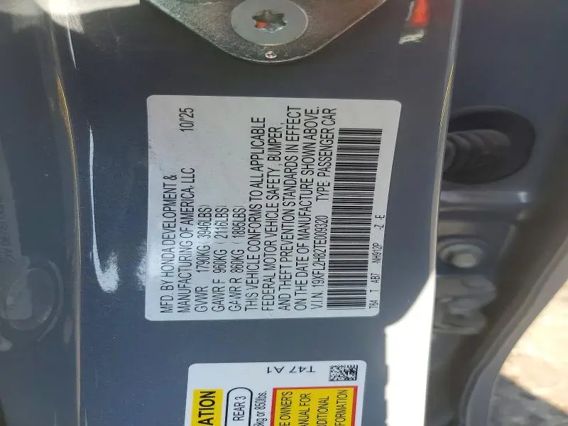 2026 HONDA CIVIC SPORT  