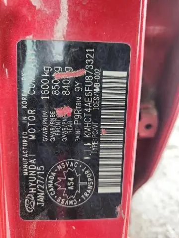 2015 HYUNDAI ACCENT GLS  