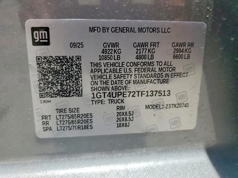 2026 GMC SIERRA K2500 AT4  