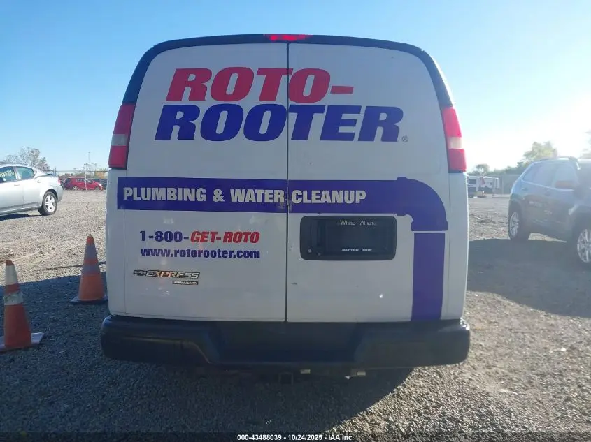 2015 CHEVROLET EXPRESS 2500 WORK VAN