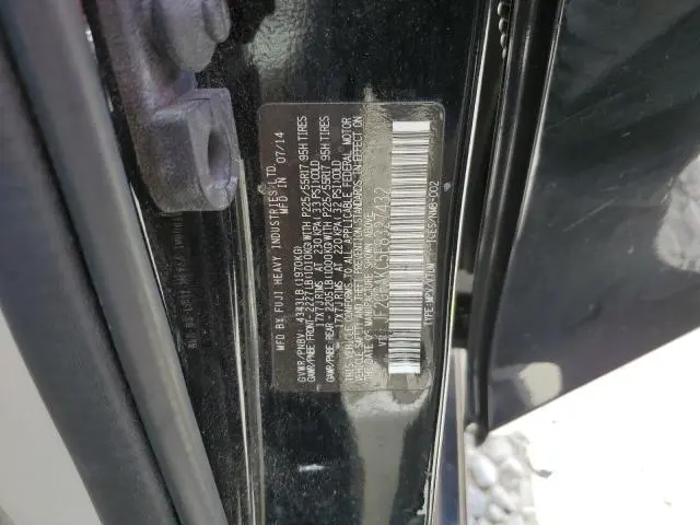 2014 SUBARU XV CROSSTREK 2.0 LIMITED  