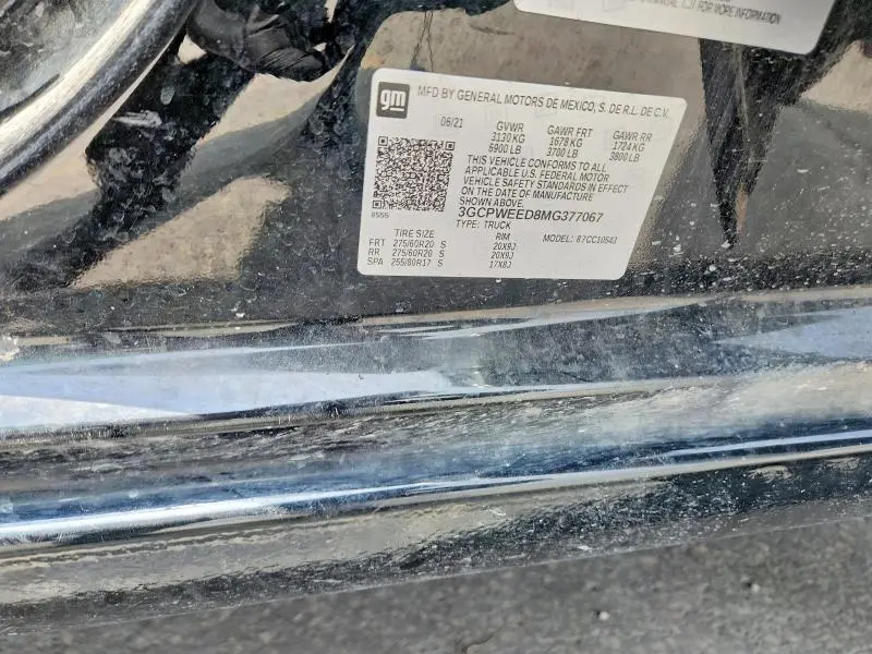 2021 CHEVROLET SILVERADO C1500 LTZ  