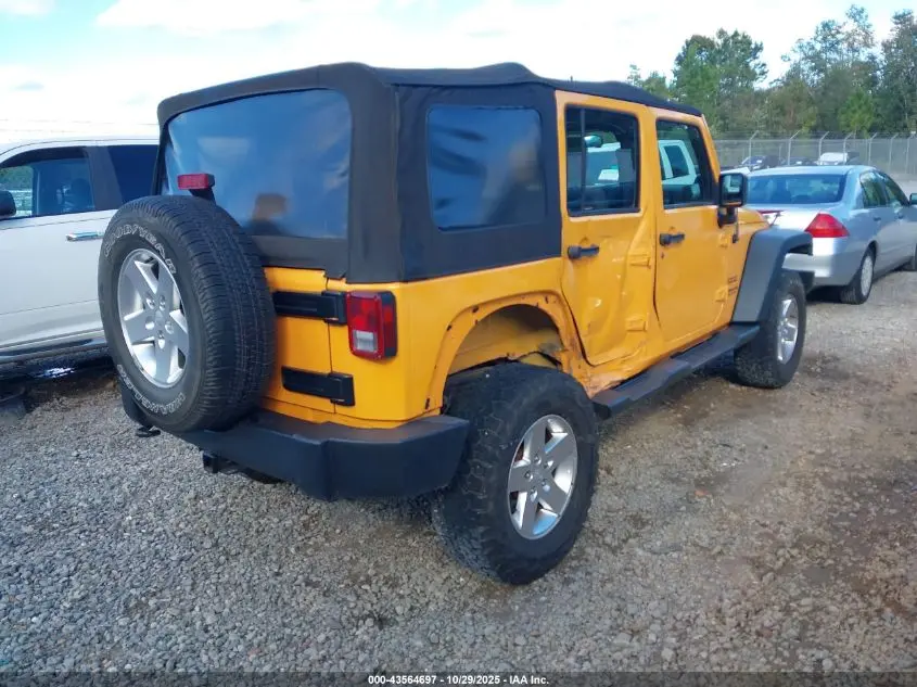 2012 JEEP WRANGLER UNLIMITED SPORT
