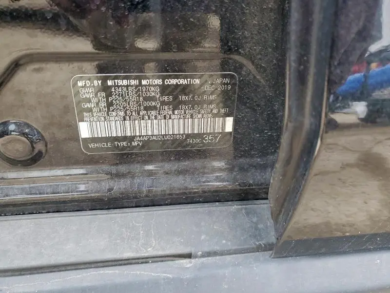 2020 MITSUBISHI OUTLANDER SPORT ES  