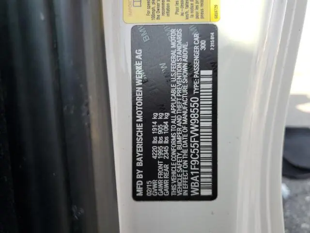 2015 BMW 228 I SULEV  