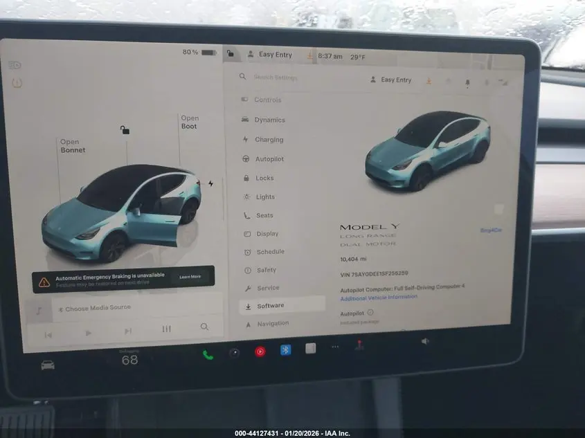 2025 TESLA MODEL Y LONG RANGE DUAL MOTOR ALL-WHEEL DRIVE