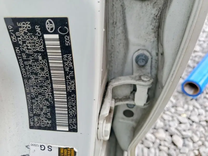 2020 TOYOTA COROLLA LE  