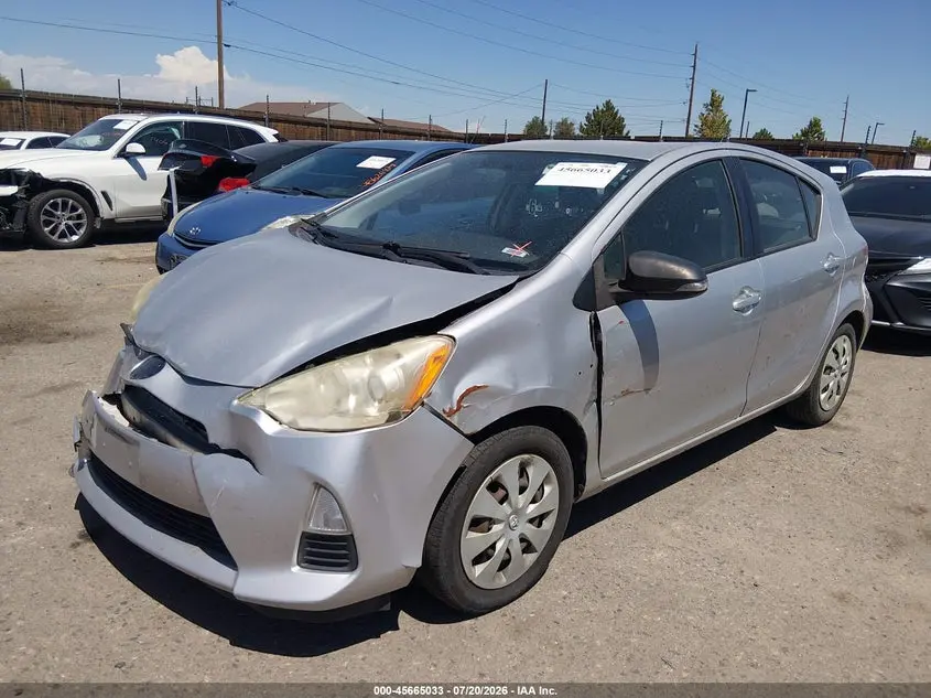 2012 TOYOTA PRIUS C THREE