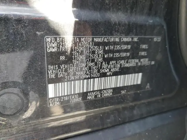 2024 TOYOTA RAV4 LIMITED  