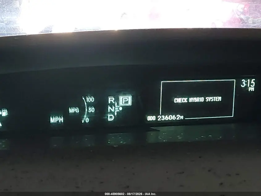 2011 TOYOTA PRIUS TWO