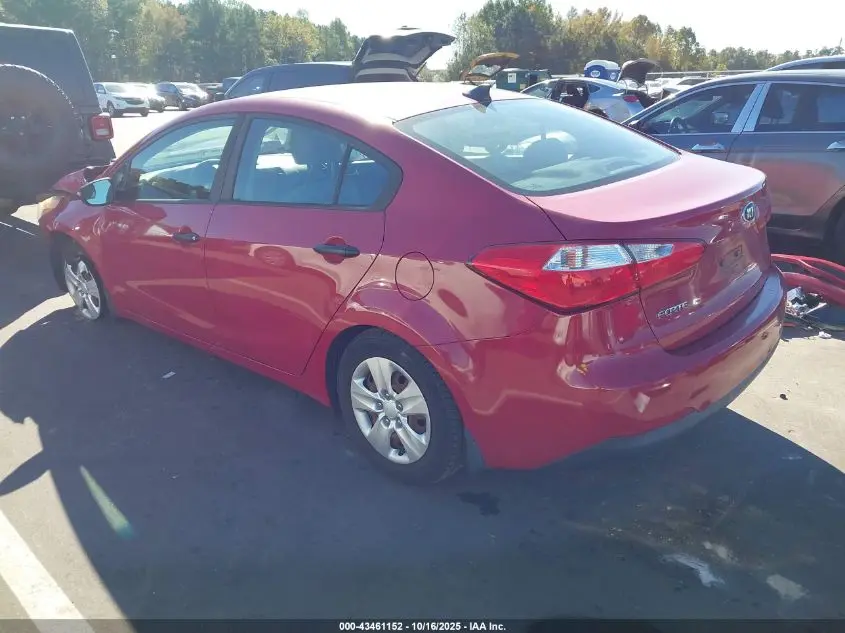 2016 KIA FORTE LX