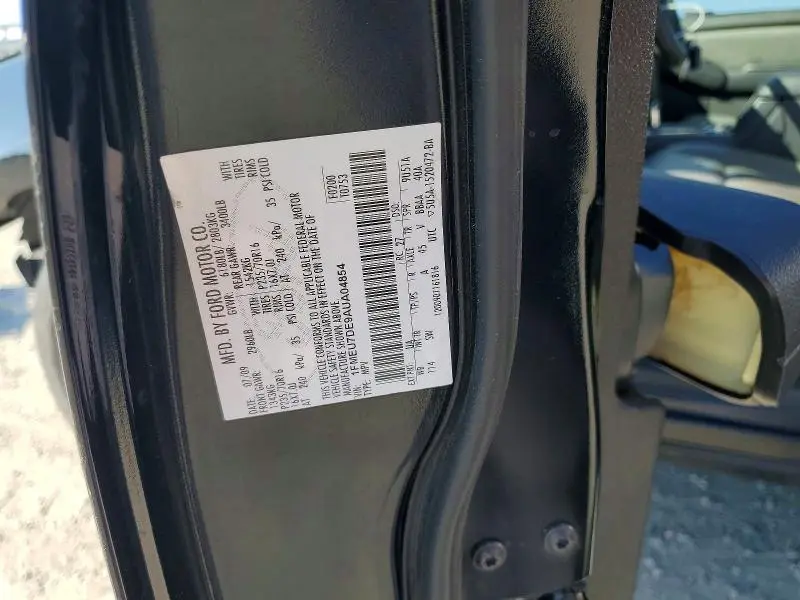 2010 FORD EXPLORER XLT  