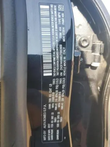 2018 ALFA ROMEO STELVIO   