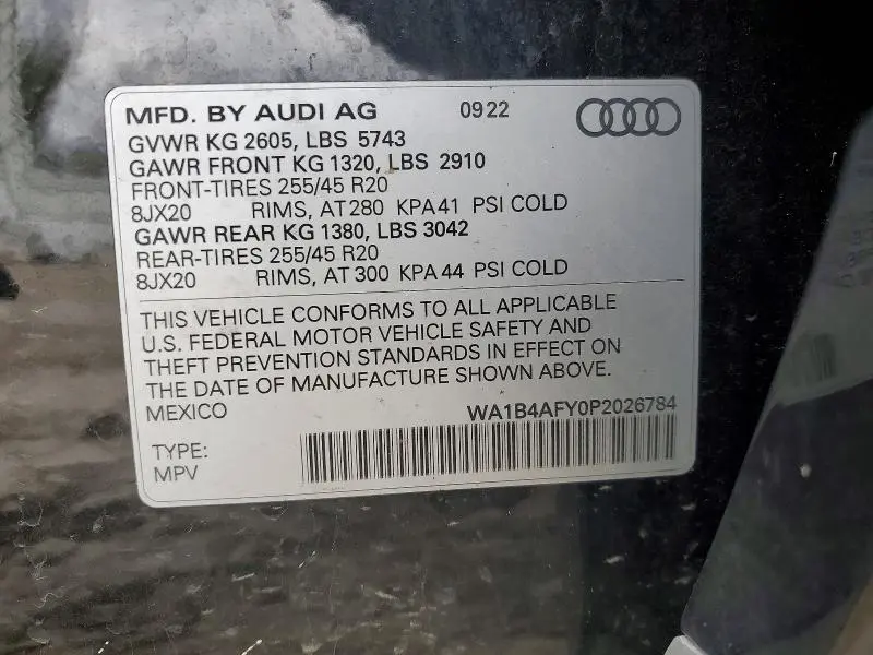 2023 AUDI SQ5 PREMIUM PLUS  