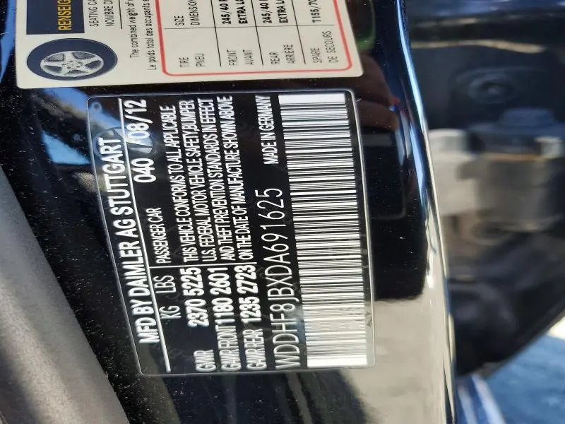 2013 MERCEDES-BENZ E 350 4MATIC  