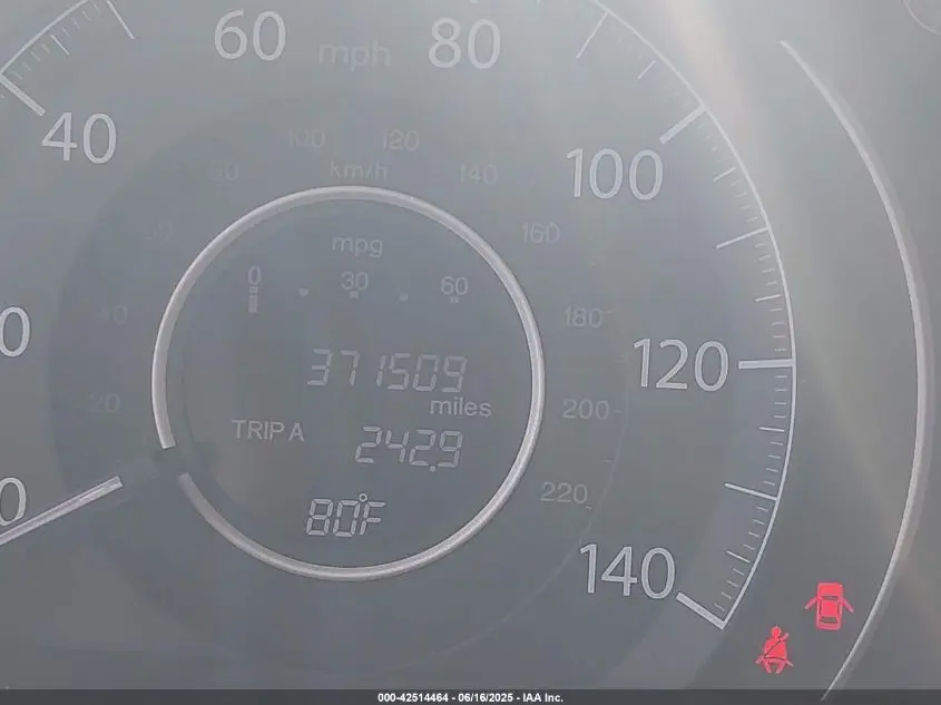 2012 HONDA CR-V EX