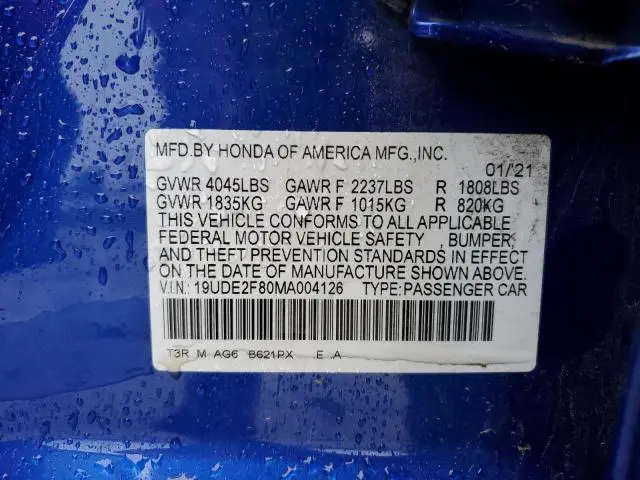 2021 ACURA ILX PREMIUM A-SPEC  