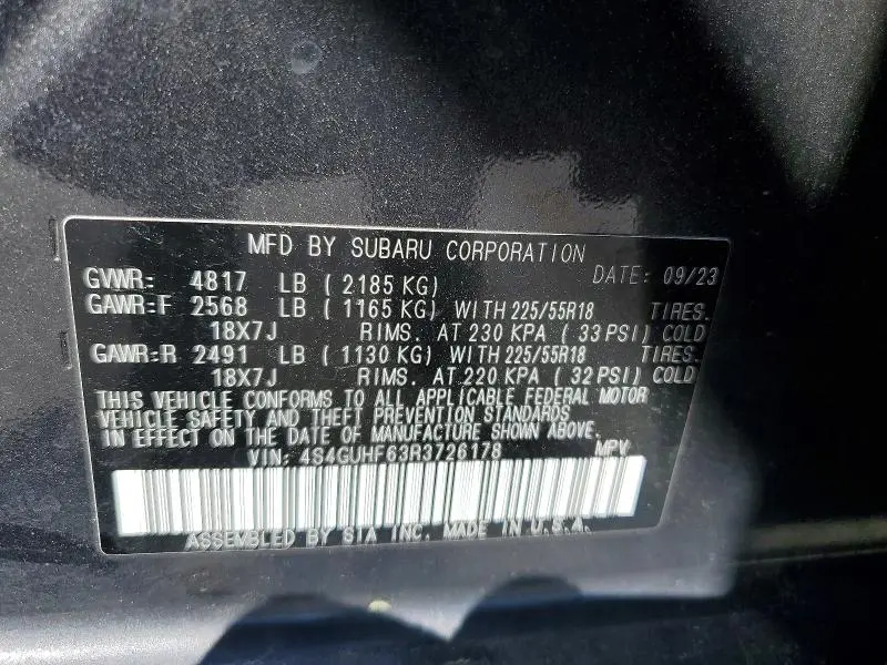 2024 SUBARU CROSSTREK SPORT  