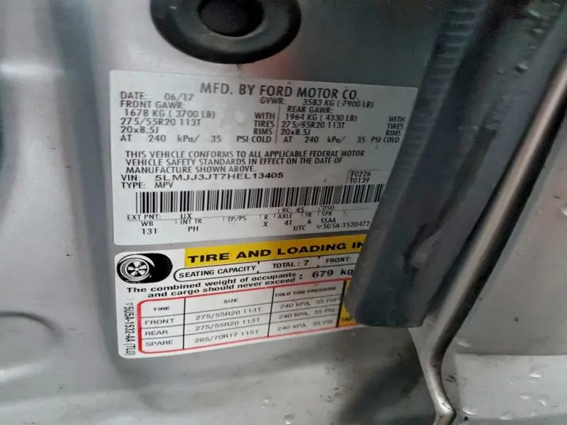 2017 LINCOLN NAVIGATOR L SELECT  