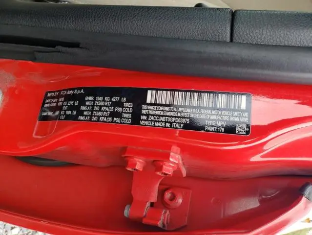 2016 JEEP RENEGADE LATITUDE  