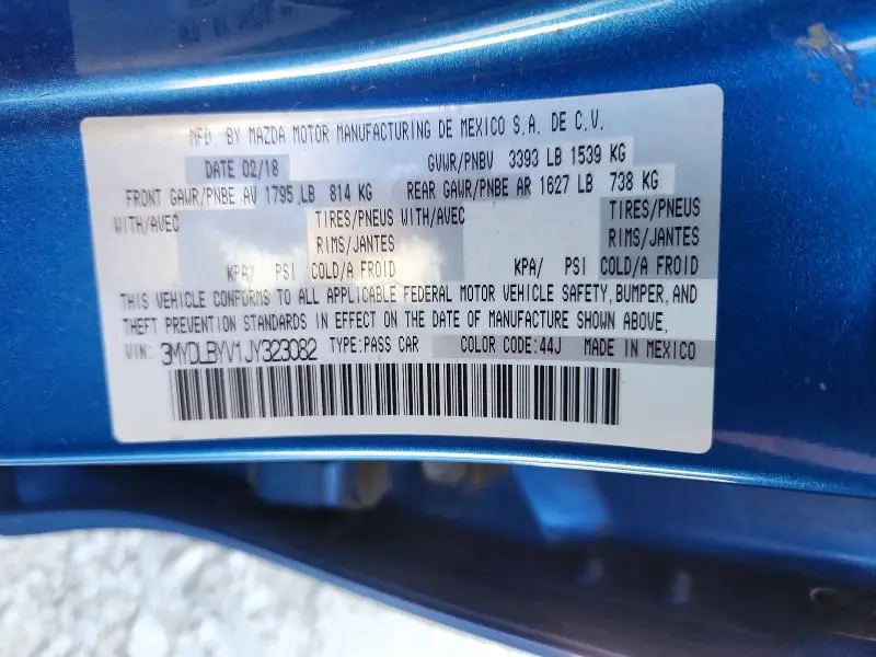2018 TOYOTA YARIS IA BASE  