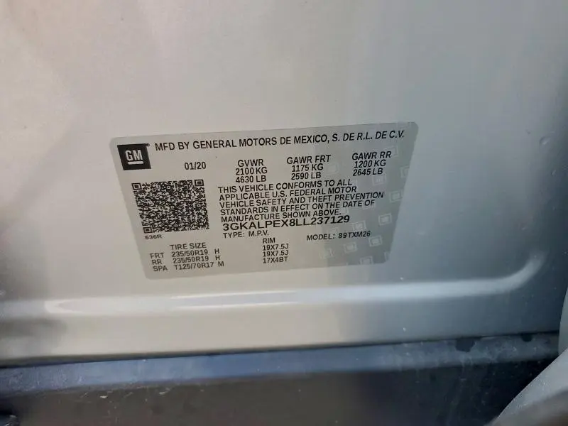 2020 GMC TERRAIN SLT  