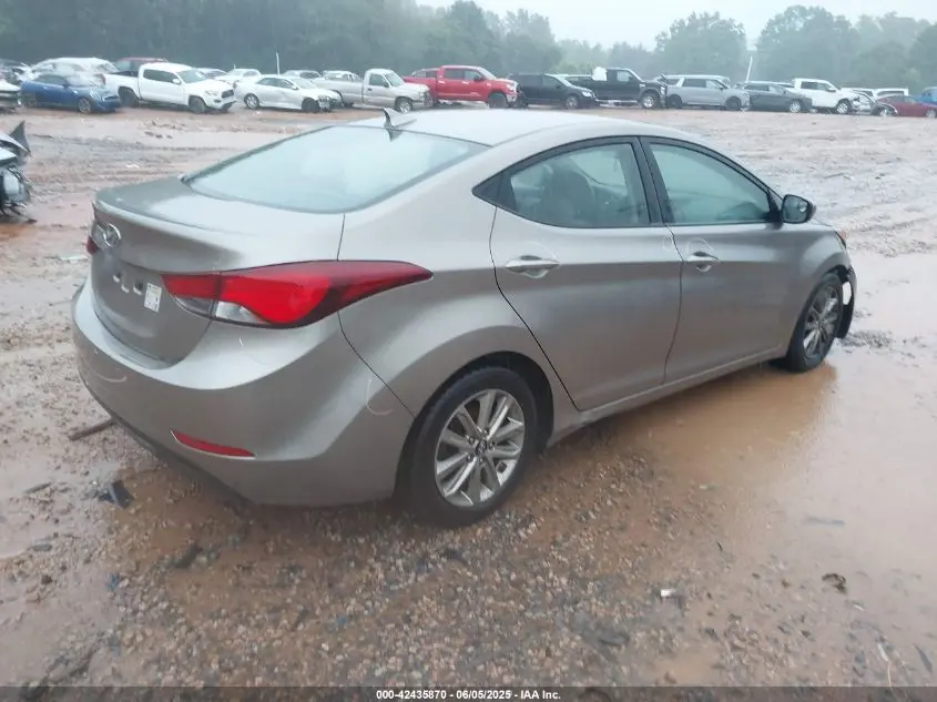 2015 HYUNDAI ELANTRA SE