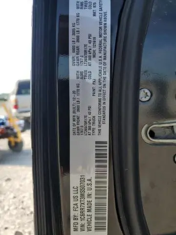2021 RAM 1500 CLASSIC SSV  